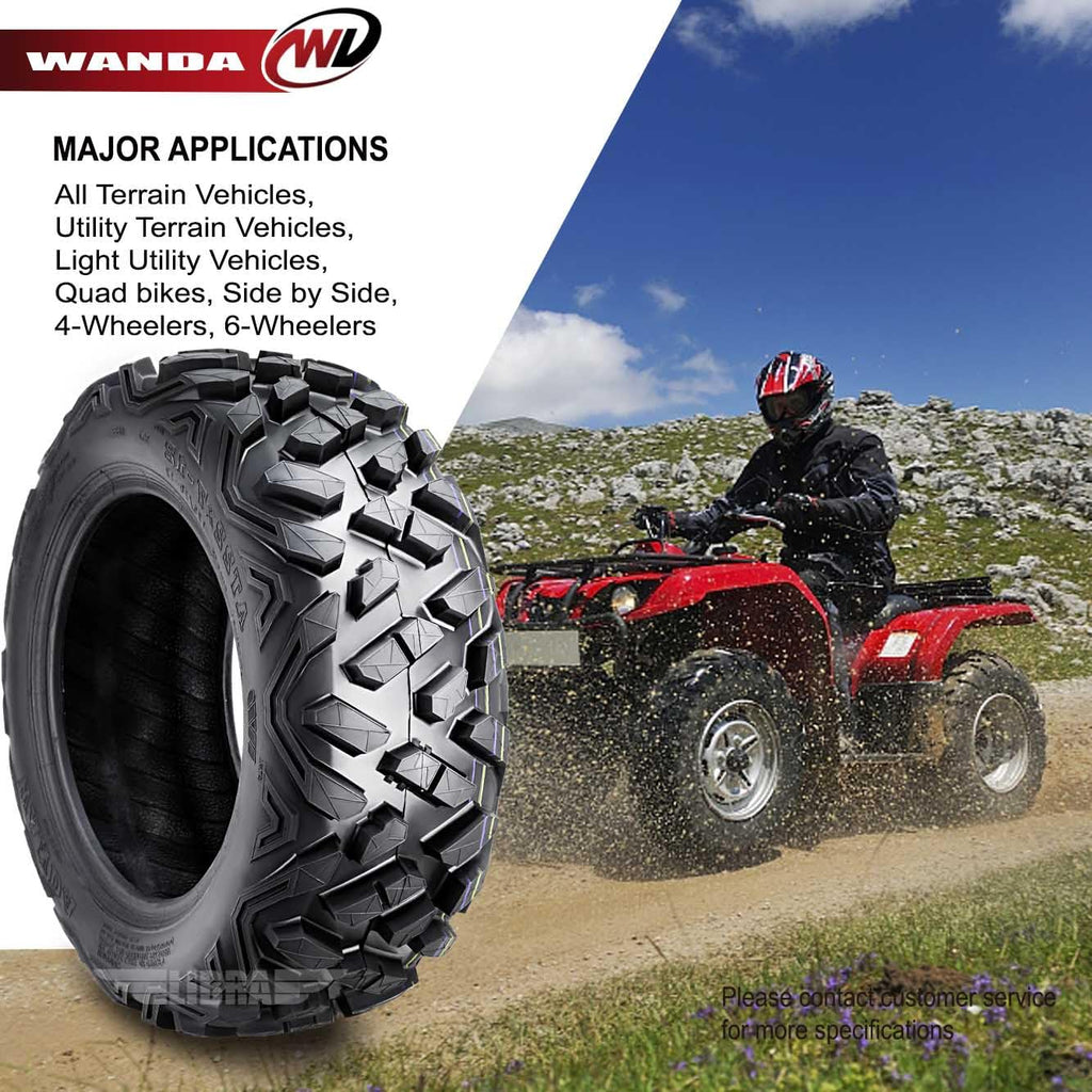 2 ATV Tires 19x7-8 Q856