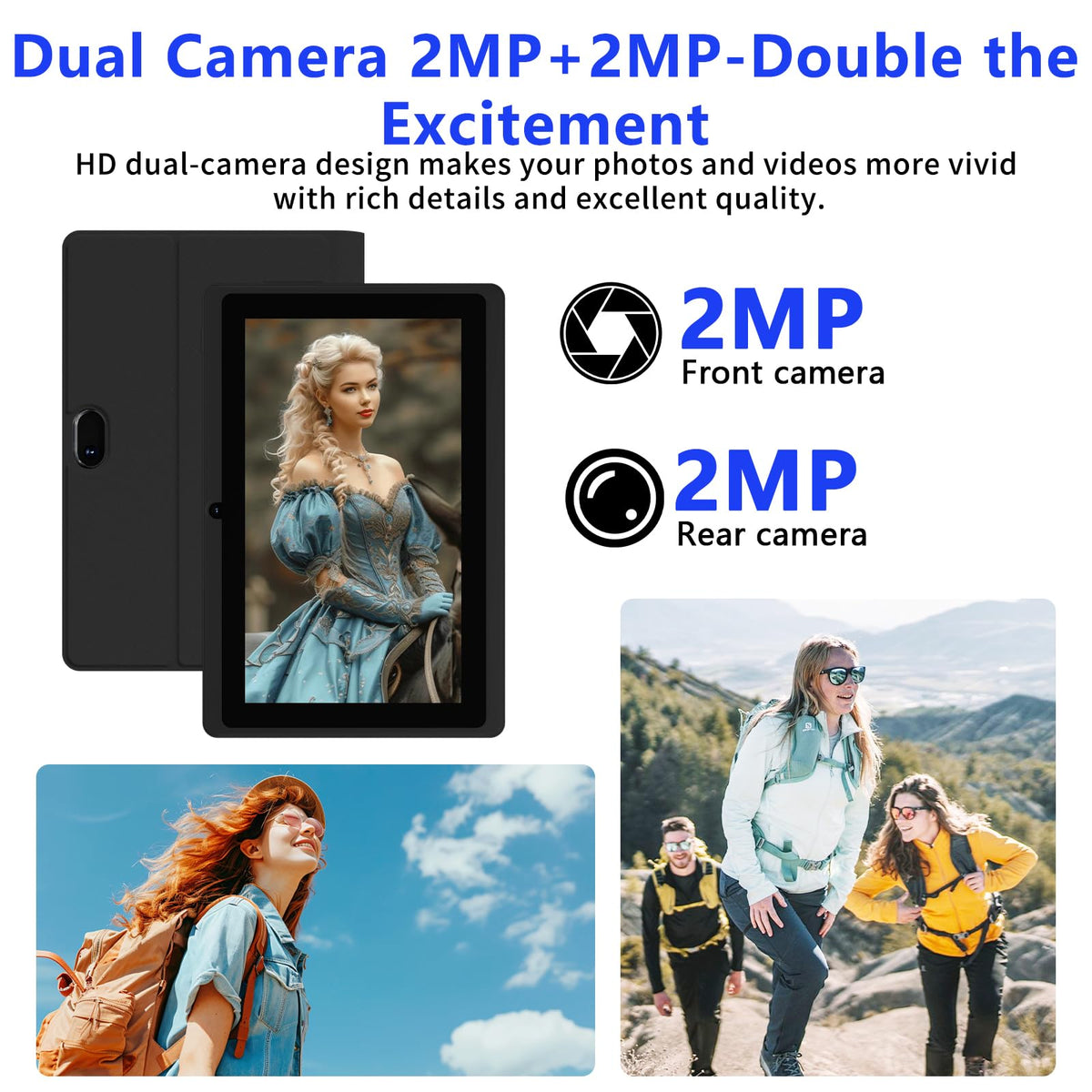 7 inch Tablet 8GB RAM 32GB ROM Quad Core Dual Camera 3000mAh M177