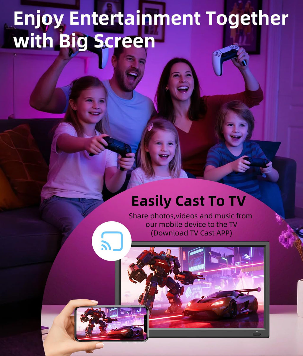 15.6 Inch HD 1080P LED Flat Screen Smart TV P20024