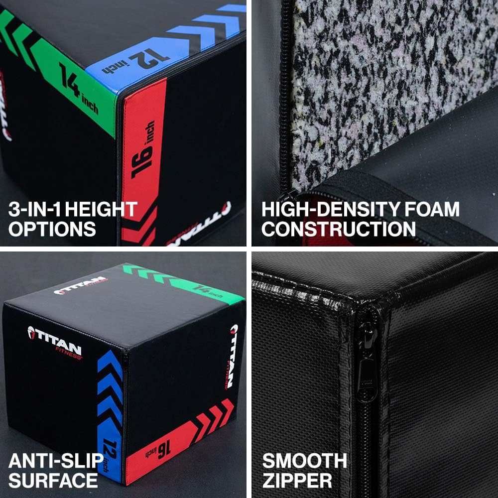 Heavy Foam Plyometric Jump Box Z222