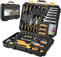 208 Piece General Household Hand Tool Kit with Toolbox Storage Case Z294140