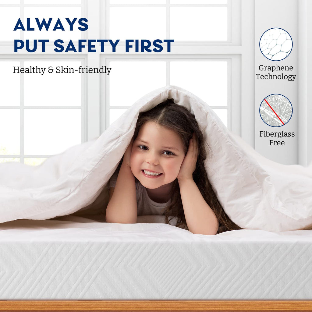 Twin 6 Inch Memory Foam Mattress S598663