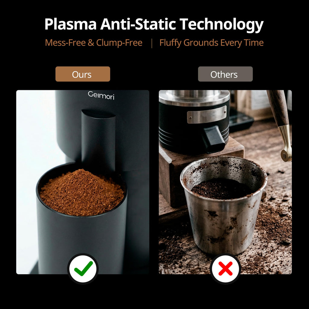 Electric Burr Coffee Grinder with 63mm Conical Burr F928925