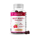 Beet Root Gummies with B6, B12, Grape Seed, Pomegranate & Nicotinamide 60 Count N4331
