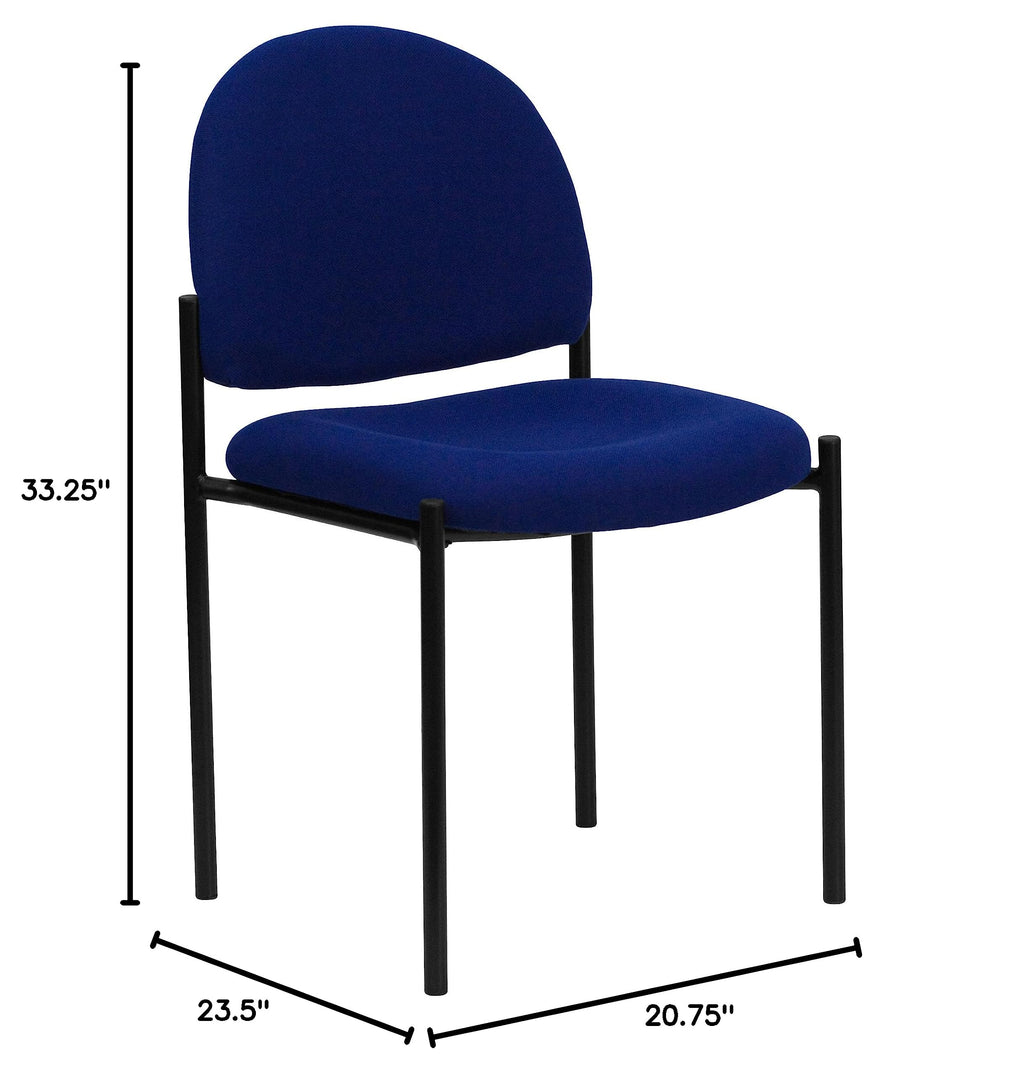 Navy Stackable Reception Chair J740980