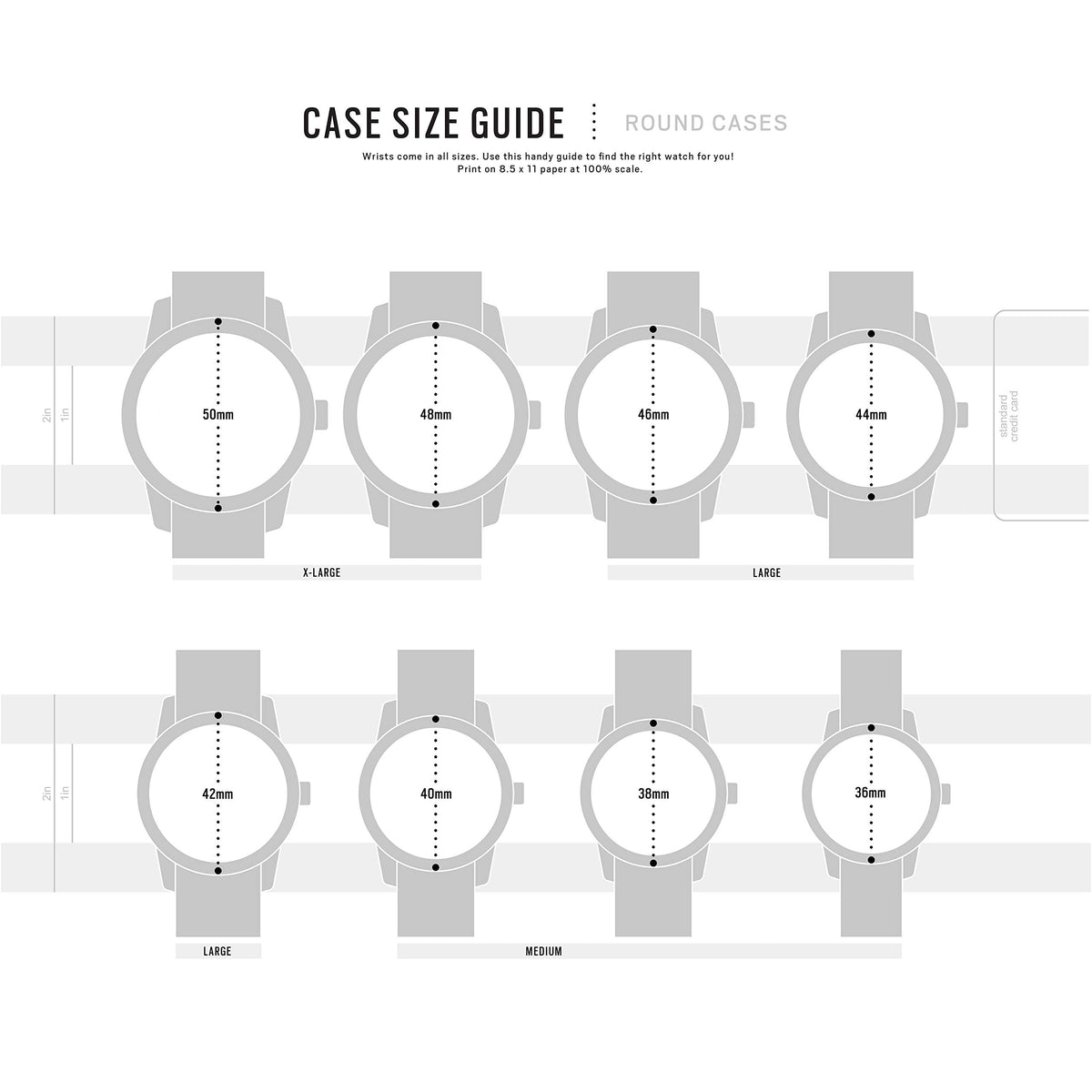 Minimalist Stainless Steel Watch B726432