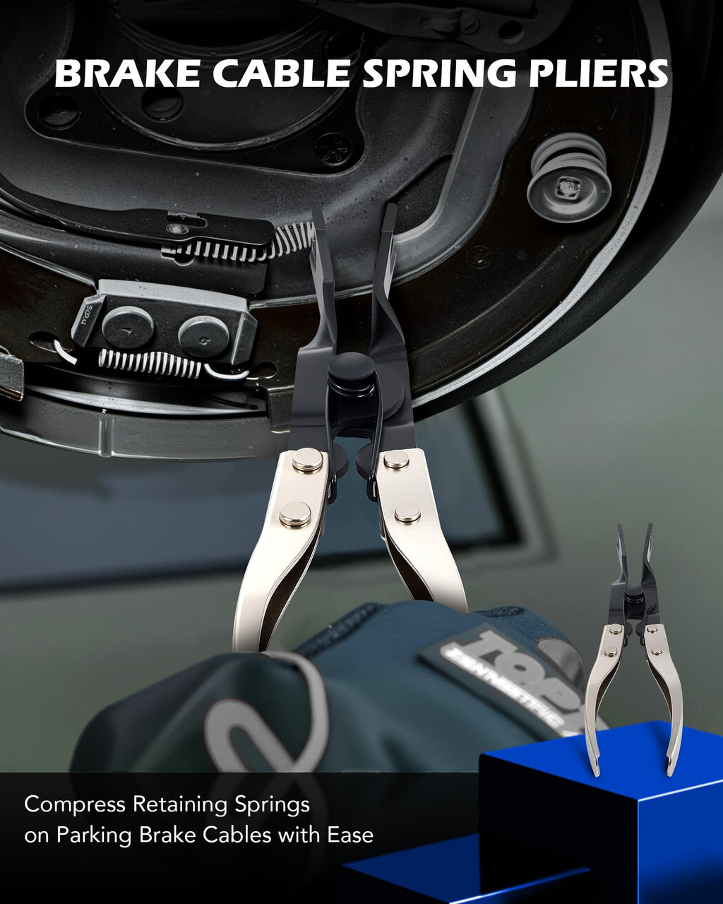 15-Piece Drum & Disc Brake Tool Kit P24180