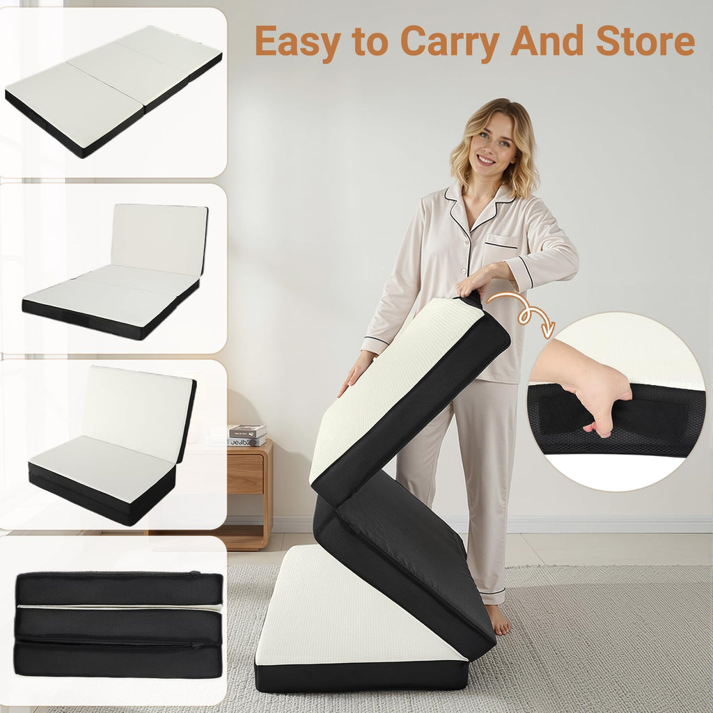 Foldable Twin Memory Foam Mattress L1597