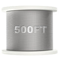 500FT 1/8" T316 Stainless Steel Cable X60792
