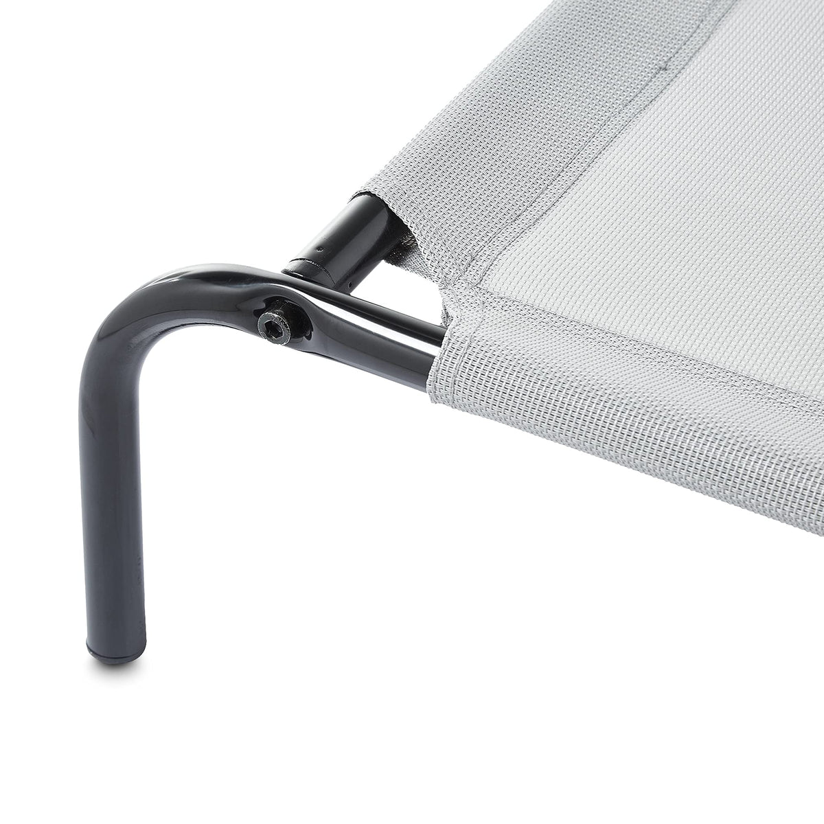 Elevated Dog Bed with Metal Frame, Grey G6563