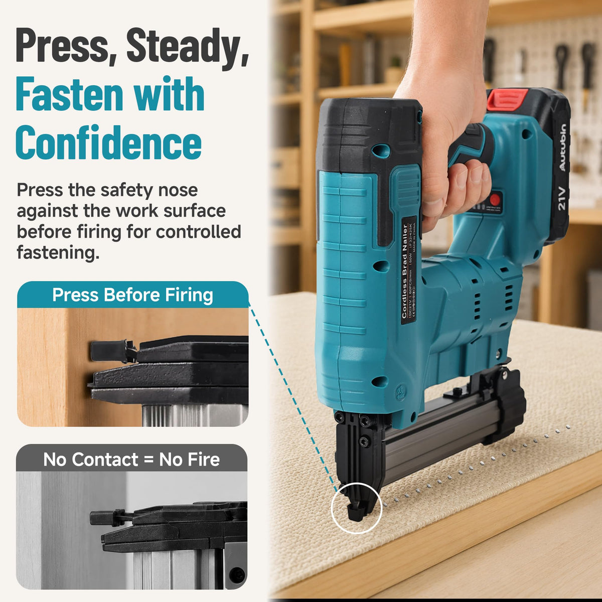 Cordless Electric Nail Gun D471