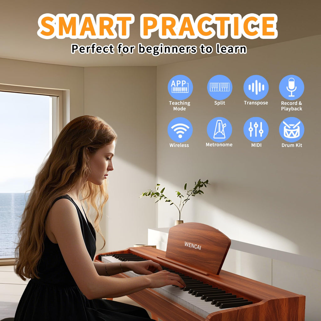 88-Key Fully Weighted Digital Piano R228