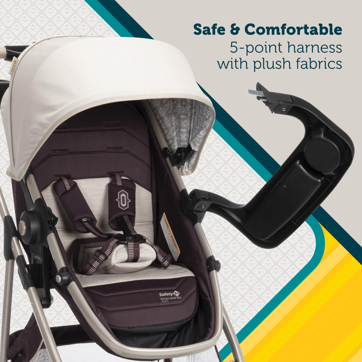 8-in-1 Stroller and Car Seat Combo R7827