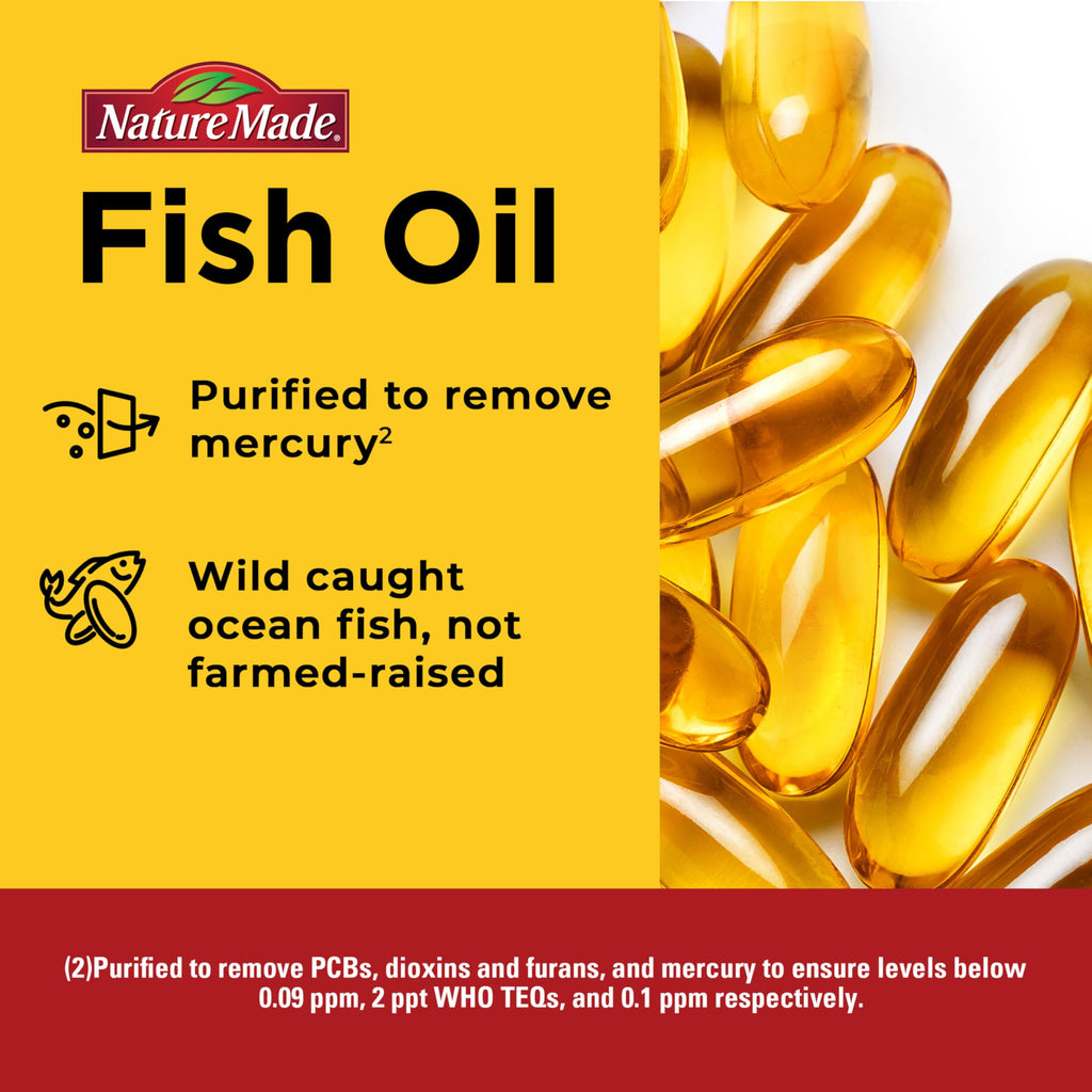 Fish Oil Omega 3 1000mg Softgels L16791