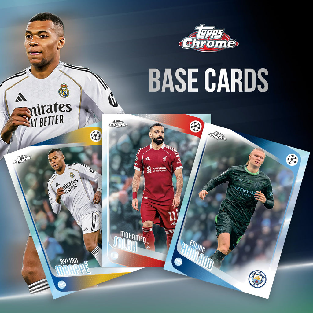 Topps Chrome UEFA Club Competitions Soccer Mega Box I870752