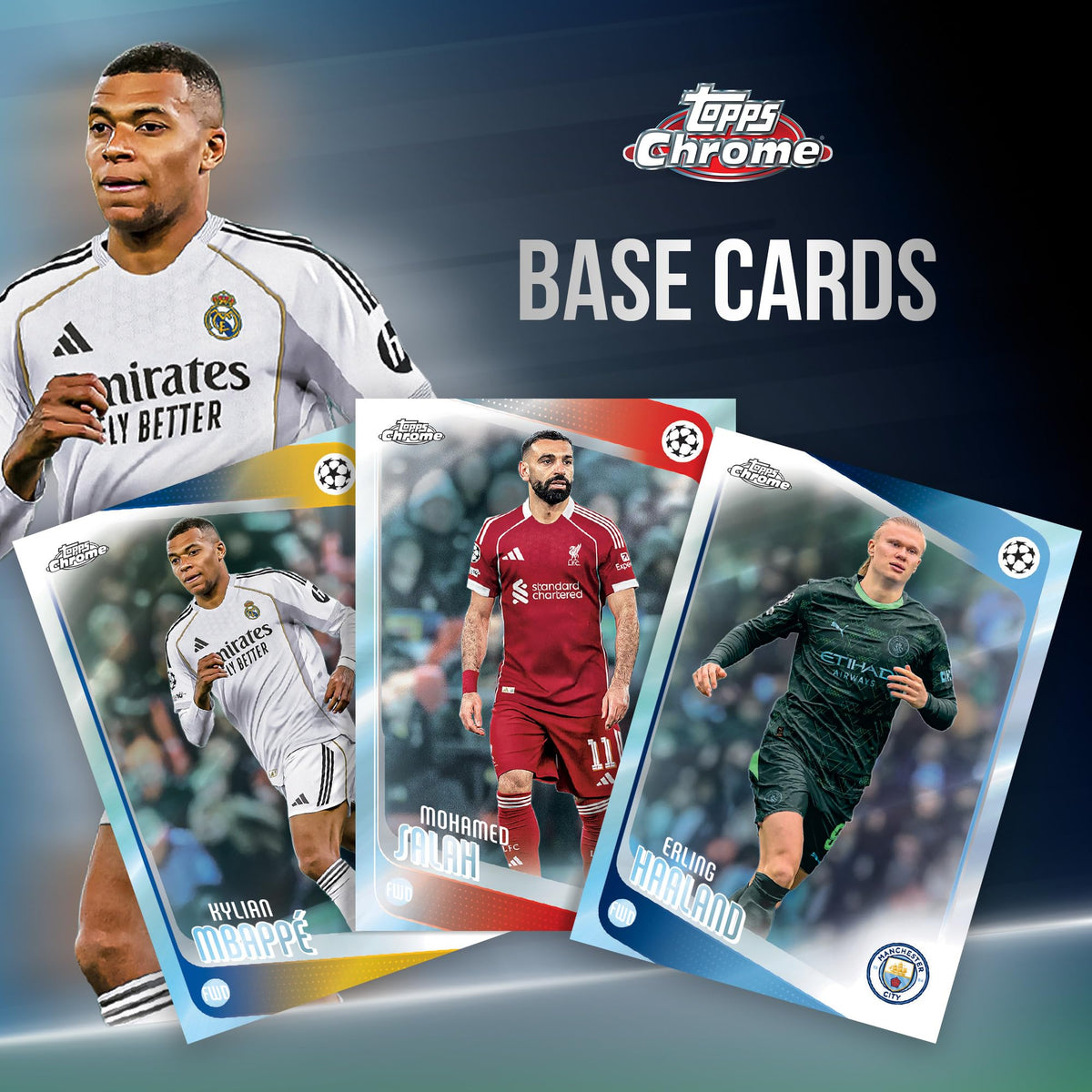 Topps Chrome UEFA Club Competitions Soccer Mega Box I870752