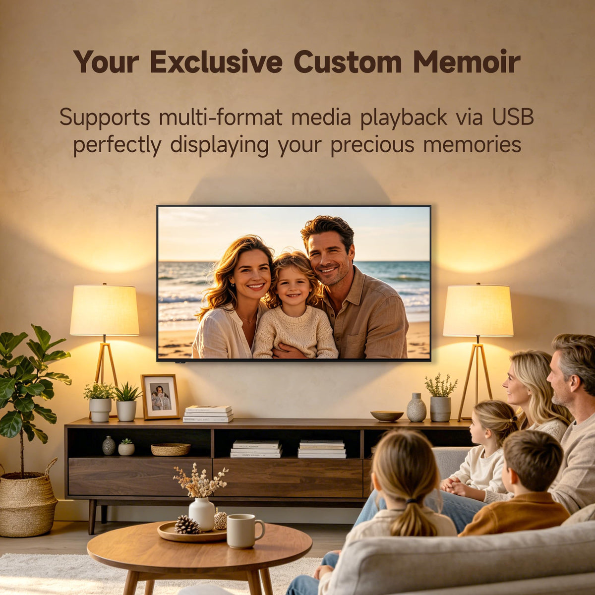 65-Inch QLED 4K Smart TV V880557