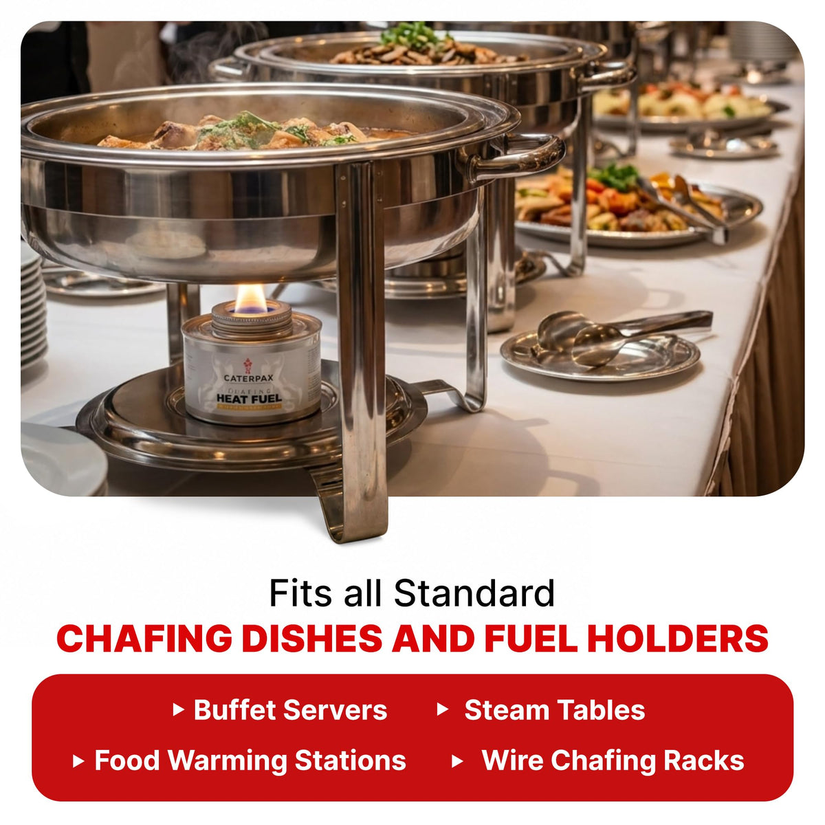 6 Hour Chafing Fuel Cans 12 Pack O8106