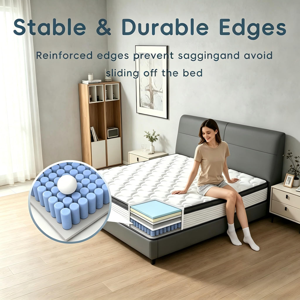 Full Size 12 inch Hybrid Mattress L57343