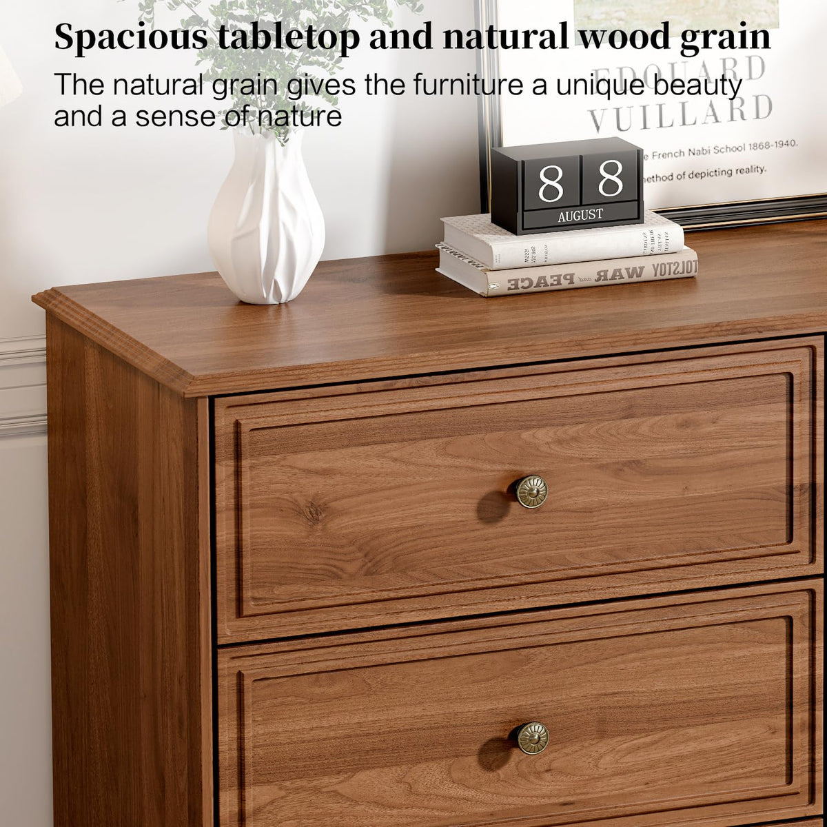 Chestnut 6 Drawer Chest of Drawers C902