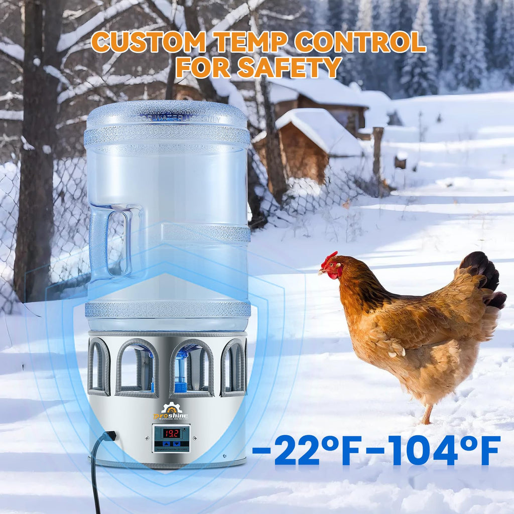 Heated Chicken Waterer 5 Gallon H787664