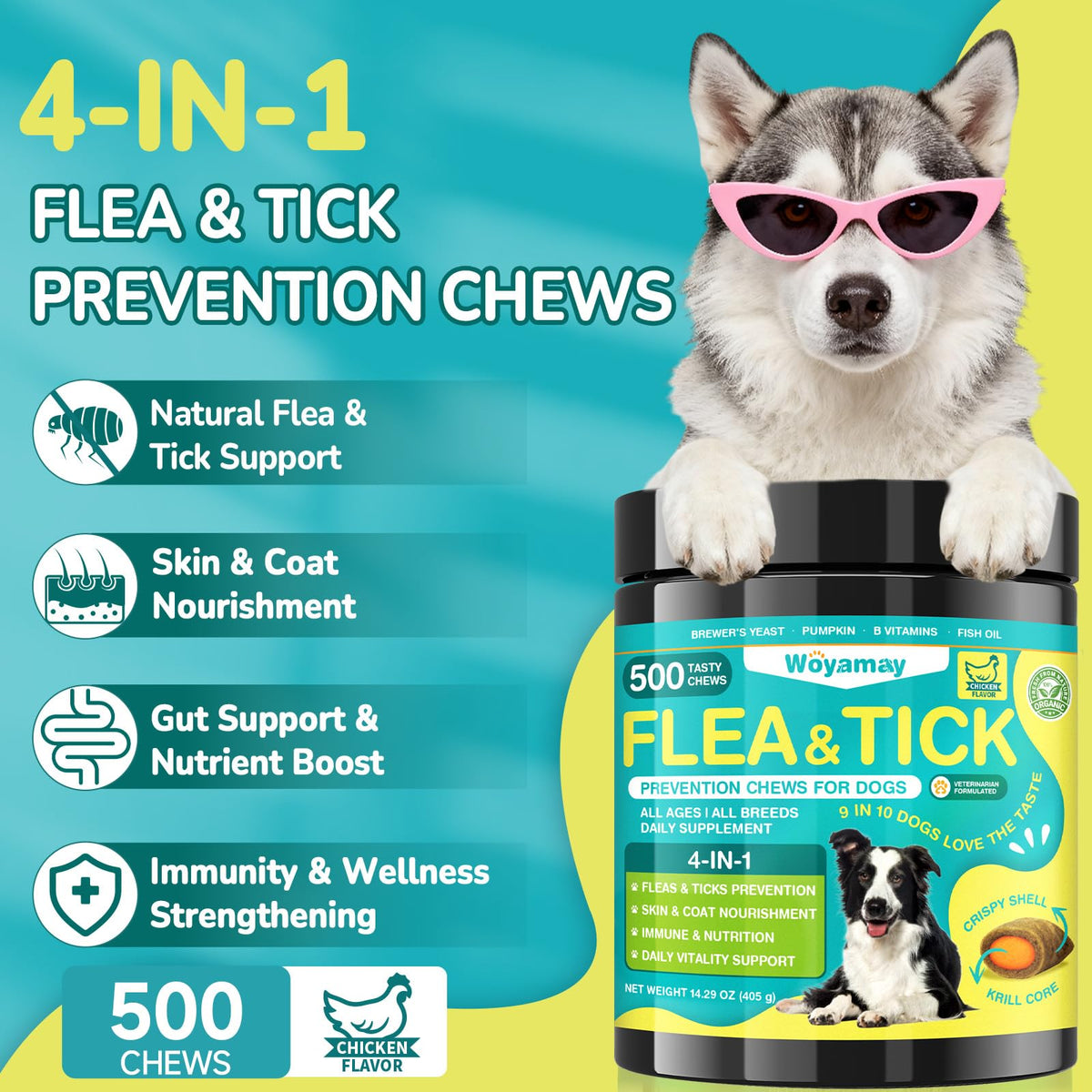 Flea and Tick Prevention for Dogs N470731