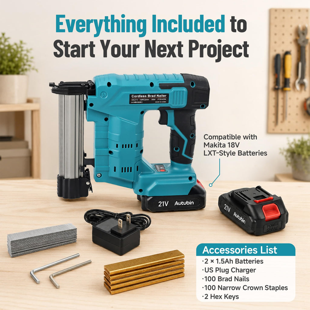 Cordless Electric Nail Gun D471