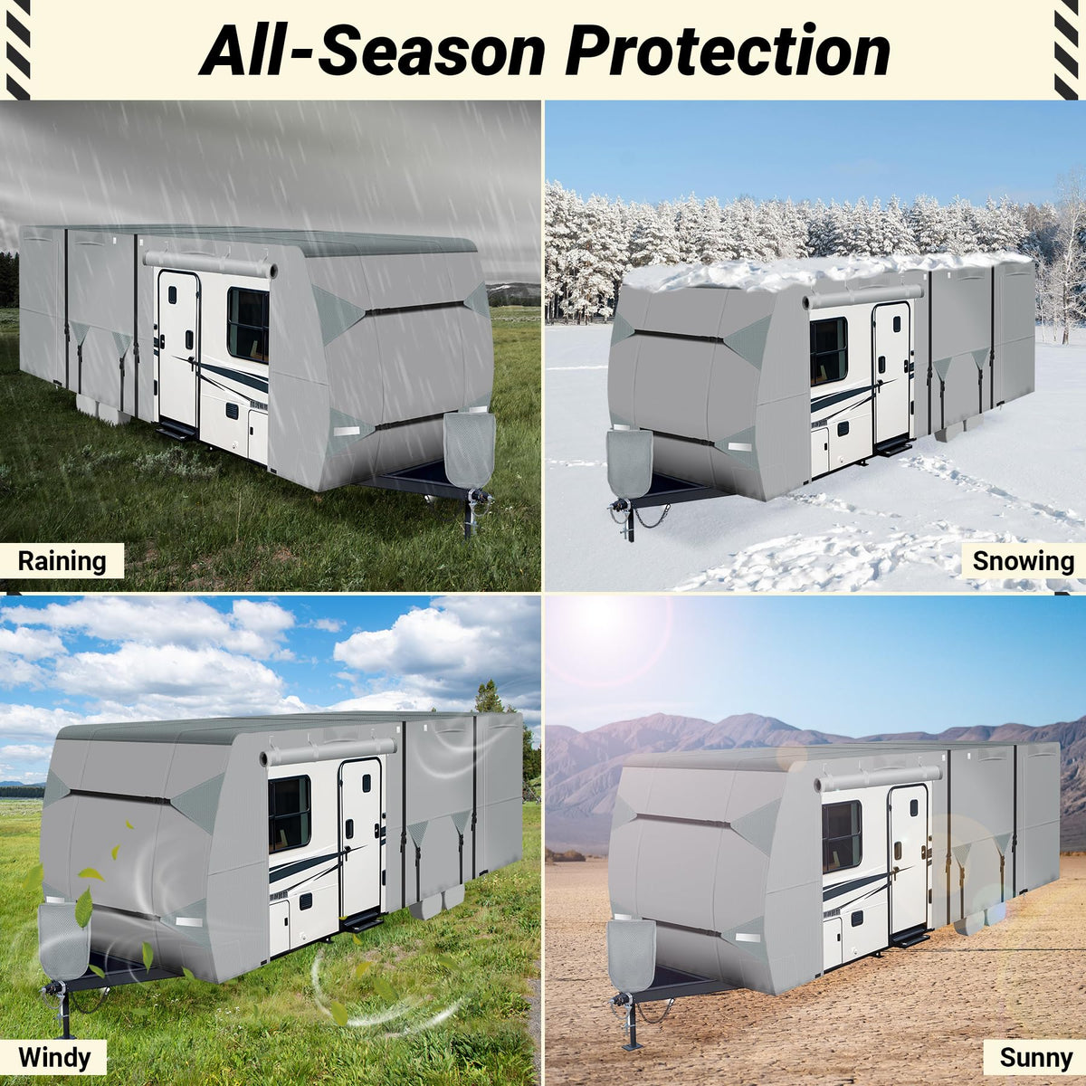 18-20 ft Travel Trailer RV Cover P667