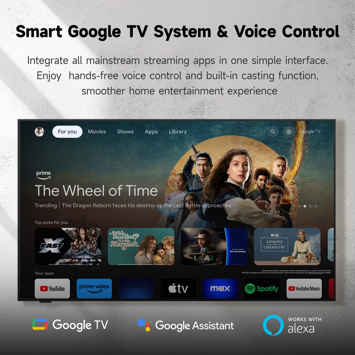 65-Inch QLED 4K Smart TV V880557