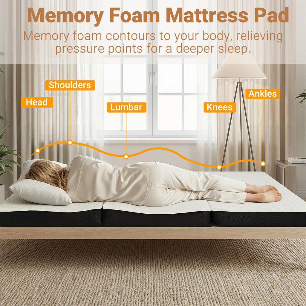 Foldable Twin Memory Foam Mattress L1597