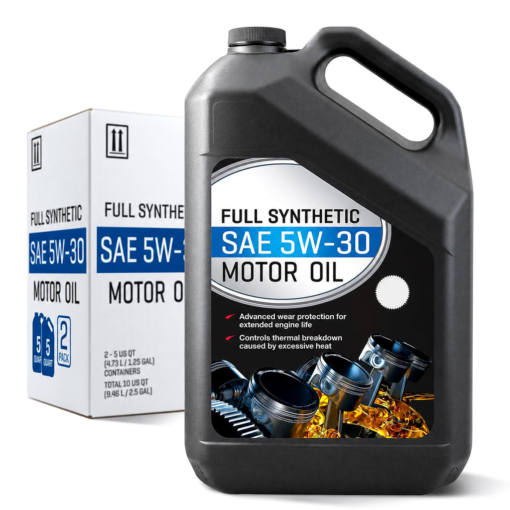 Full Synthetic Motor Oil 5W-30 5 Quart 2 Pack P7366
