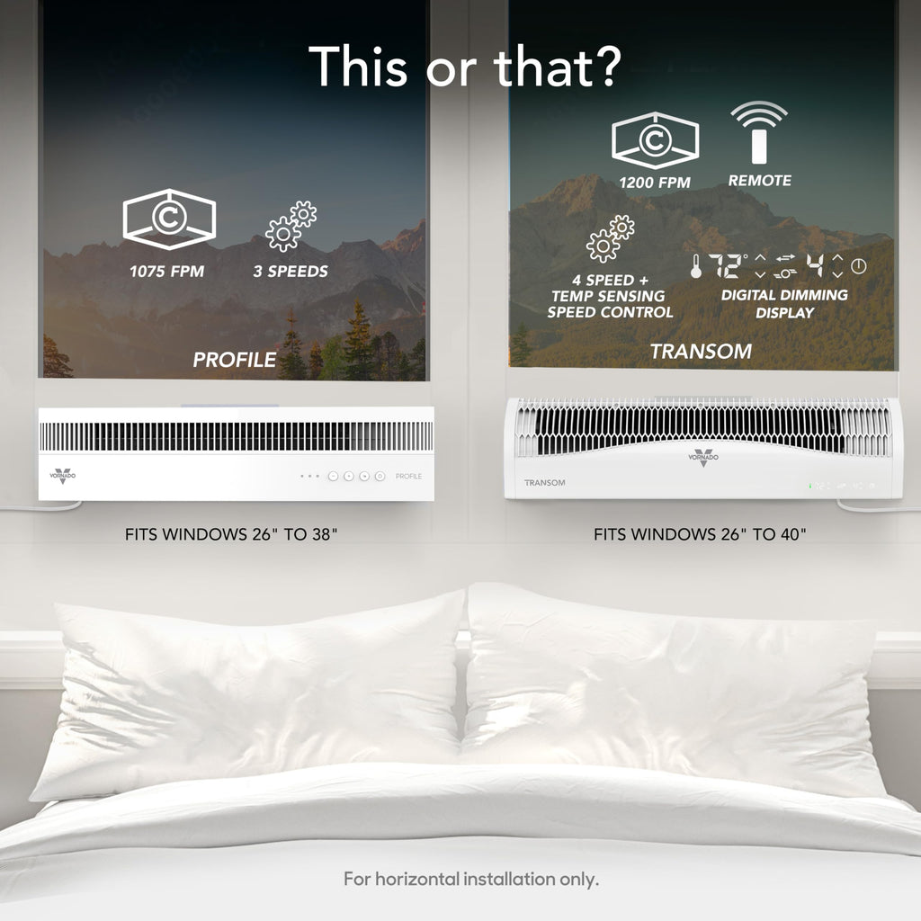 White 3 Speed Reversible Window Fan K880
