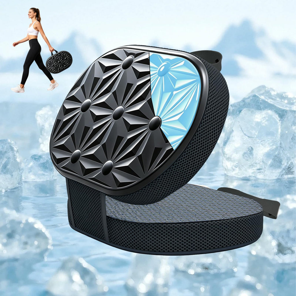 Foldable Cooling Gel Memory Foam Seat Cushion I6918