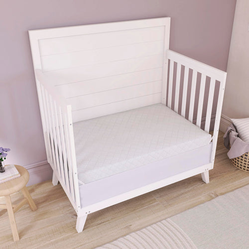 2-in-1 Mini Crib Mattress, Dual-Sided Waterproof U823614