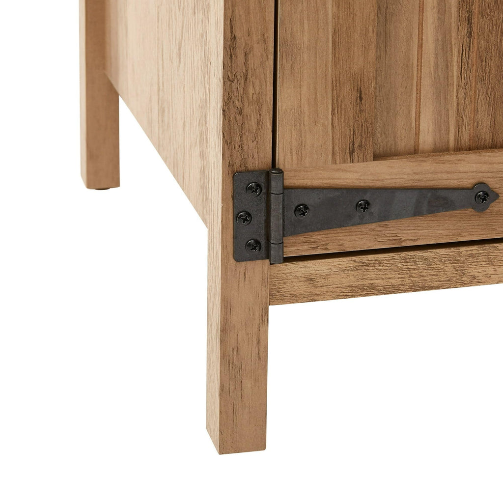 Rustic 70 in TV Stand with 2 Storage Cabinets P565860