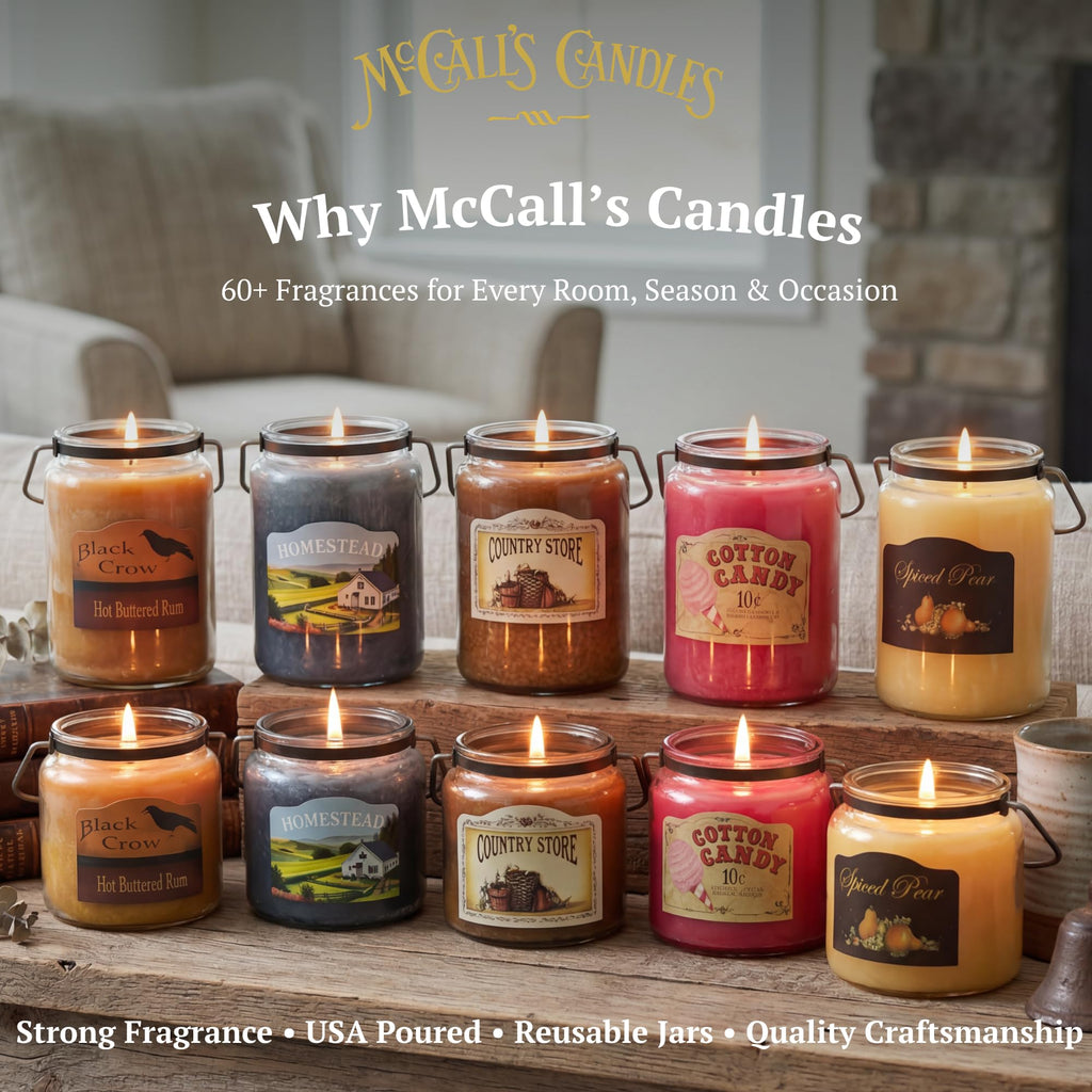 16 oz Two-Wick Vanilla Scented Candle F4756