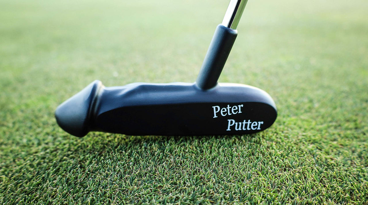Classic Black & White Golf Putter with Graphite Shaft E7564