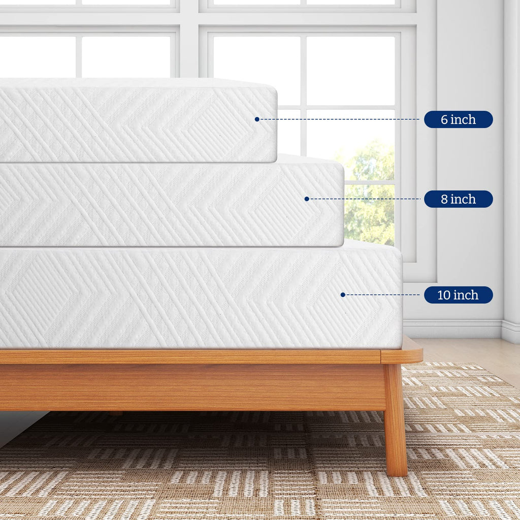 Twin 6 Inch Memory Foam Mattress S598663