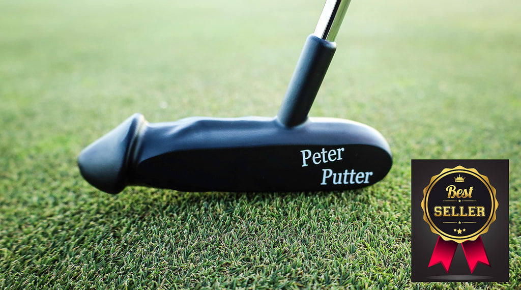 Classic Black & White Golf Putter with Graphite Shaft E7564