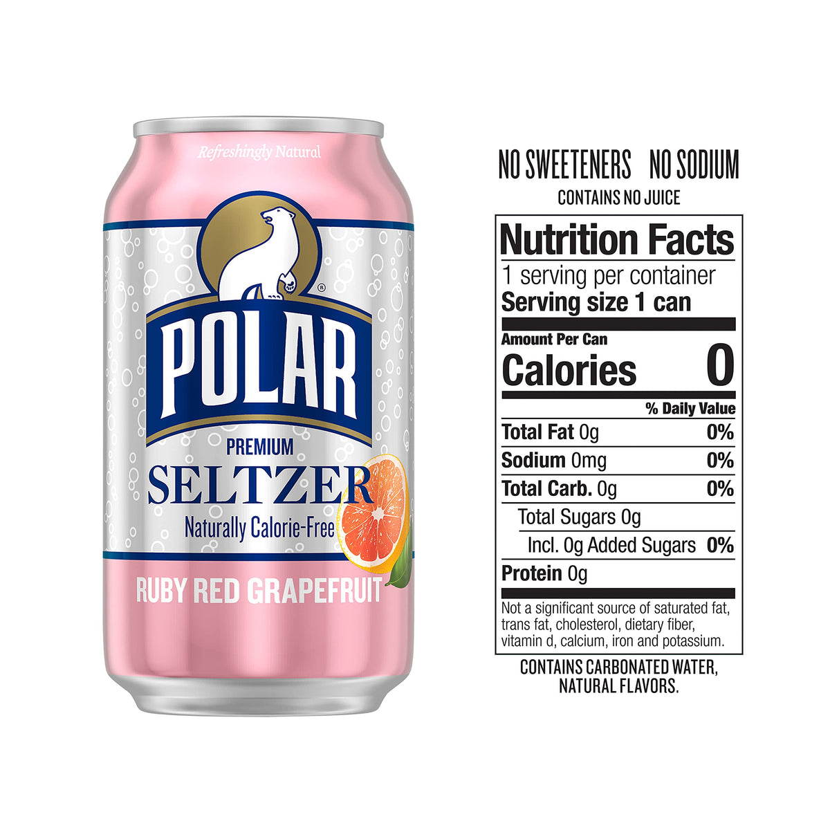 Ruby Red Grapefruit Seltzer Water 24 Pack T602