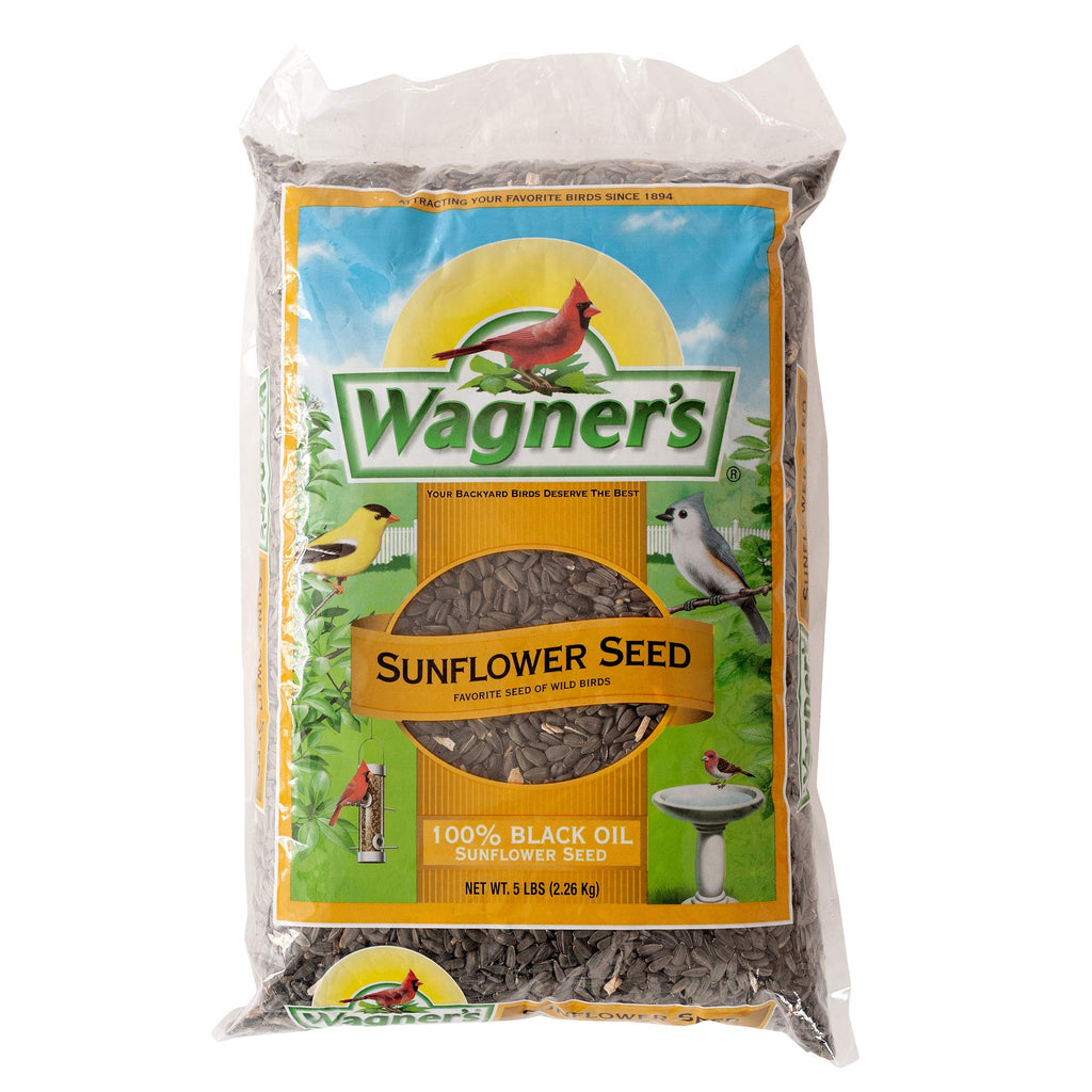 Wild Bird Food with Cherry Flavor 20-Pound Bag and Black Oil Sunflower Seed 5-Pound L2561