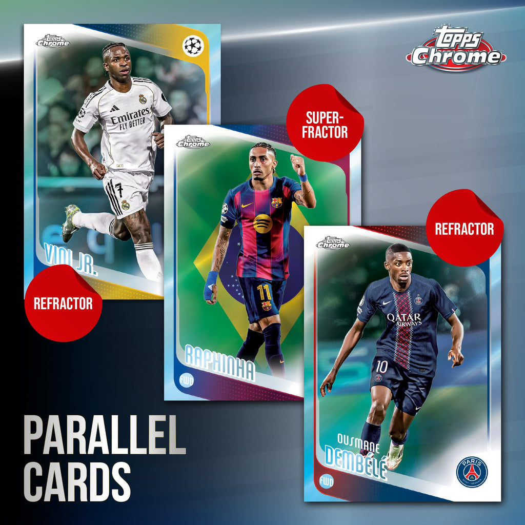 Topps Chrome UEFA Club Competitions Soccer Mega Box I870752