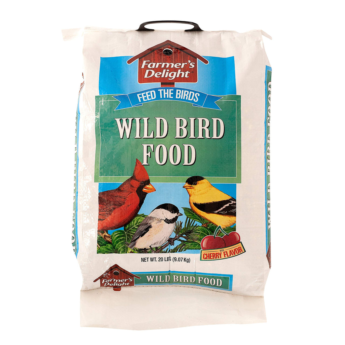Wild Bird Food with Cherry Flavor 20-Pound Bag and Black Oil Sunflower Seed 5-Pound L2561
