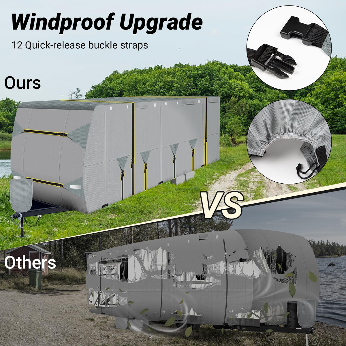 18-20 ft Travel Trailer RV Cover P667