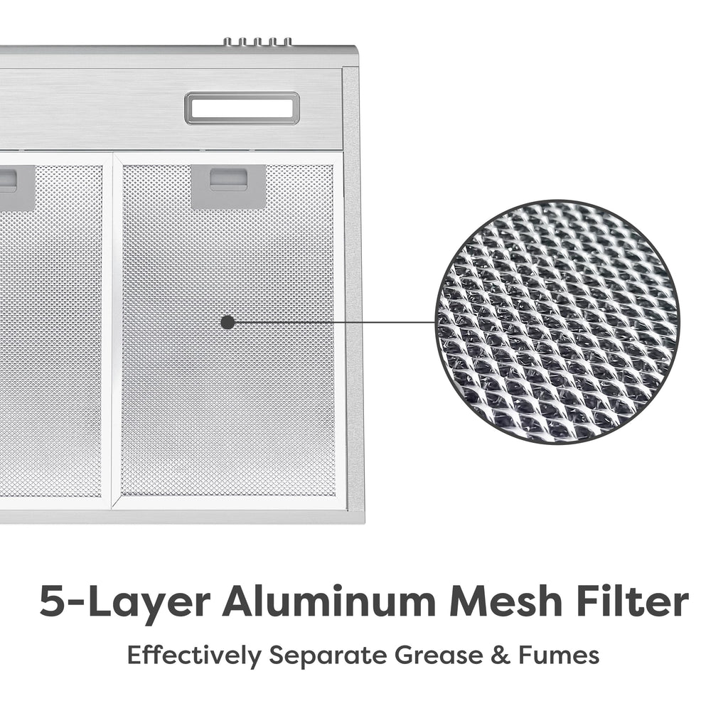 30 Inch Under Cabinet Stainless Steel Range Hood D7226