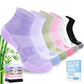 6 Pairs Wide Bamboo Viscose Non Binding Socks E749