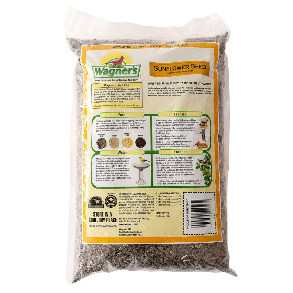 Wild Bird Food with Cherry Flavor 20-Pound Bag and Black Oil Sunflower Seed 5-Pound L2561