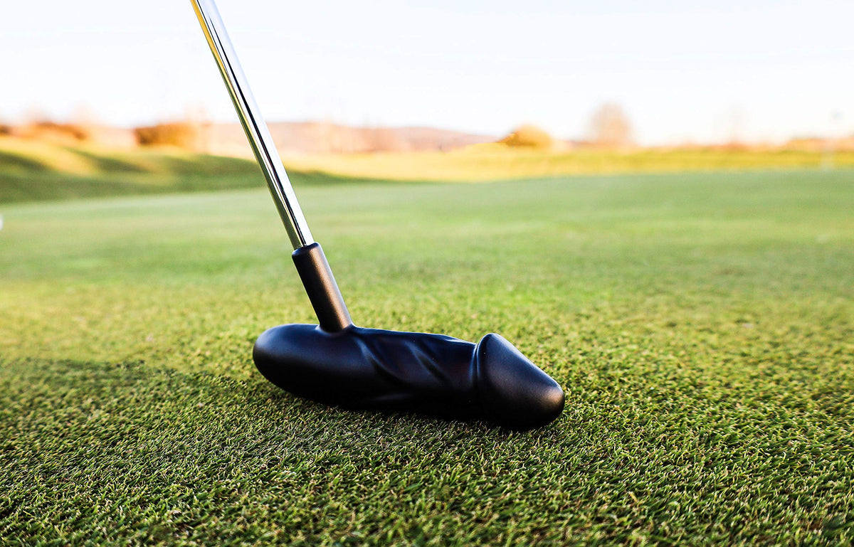 Classic Black & White Golf Putter with Graphite Shaft E7564