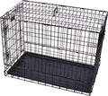 Double Door Folding Metal Dog Crate X374289